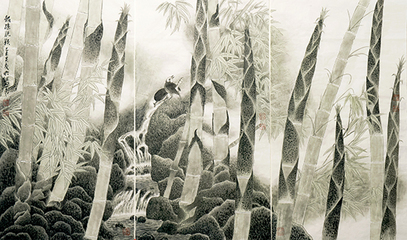 筆墨傳經典，功勛耀中華——中國當代極具創作力的新文藝書畫名家陳明綱